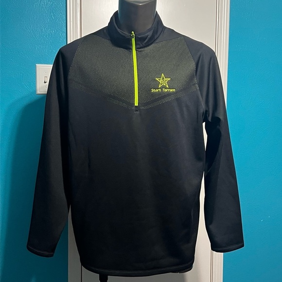 NIKE GOLF Dri Fit Fleece Lined quarter zip Men’s pull over sweater XXL - Picture 4 of 11
